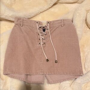 Kendall & Kylie Tan Mini Skirt